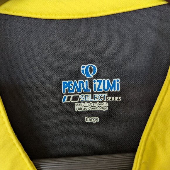 Pearl Izumi Men's Quest Select Series Half Zip Cycling Jersey Shirt Black L - Picture 3 of 10